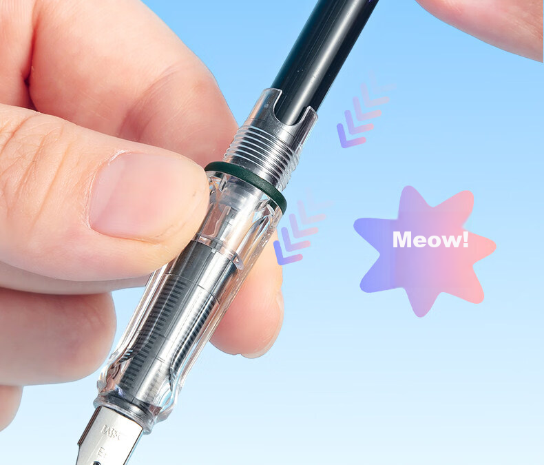 M&G Stationery Elementary School Student Fountain Pen for Back-to-School Handwriting Practice, Correct Posture, Fine Nib, Suitable for Boys and Girls Beginners, Grade 3 EF Nib Signature Pen, Single Pe 22