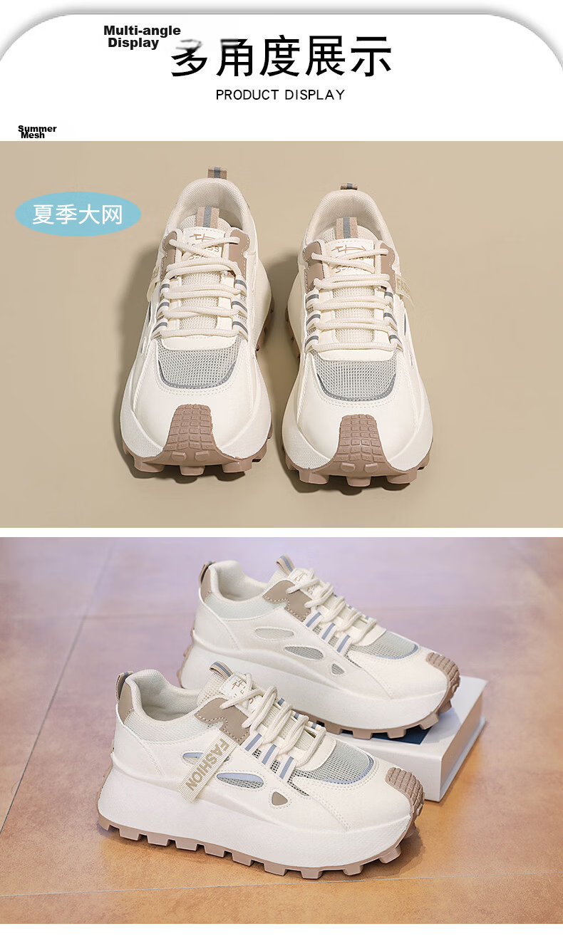 Cartelo Crocodile Women's Casual Shoes Platform Sneakers Thick-soled Lightweight Sports Shoes 1691 Mika Size 37 21