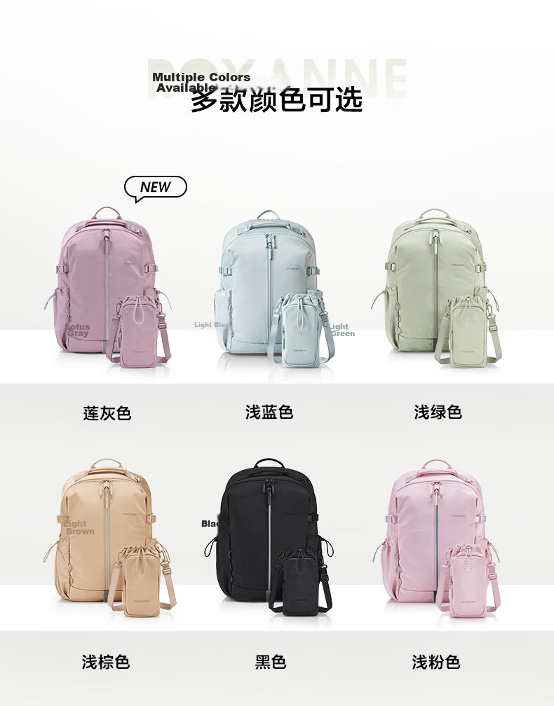 Xinxiuli Urban Ladies Backpack, 16-Inch Laptop Bag, NT0 Black, Birthday Gift for Girlfriend 3