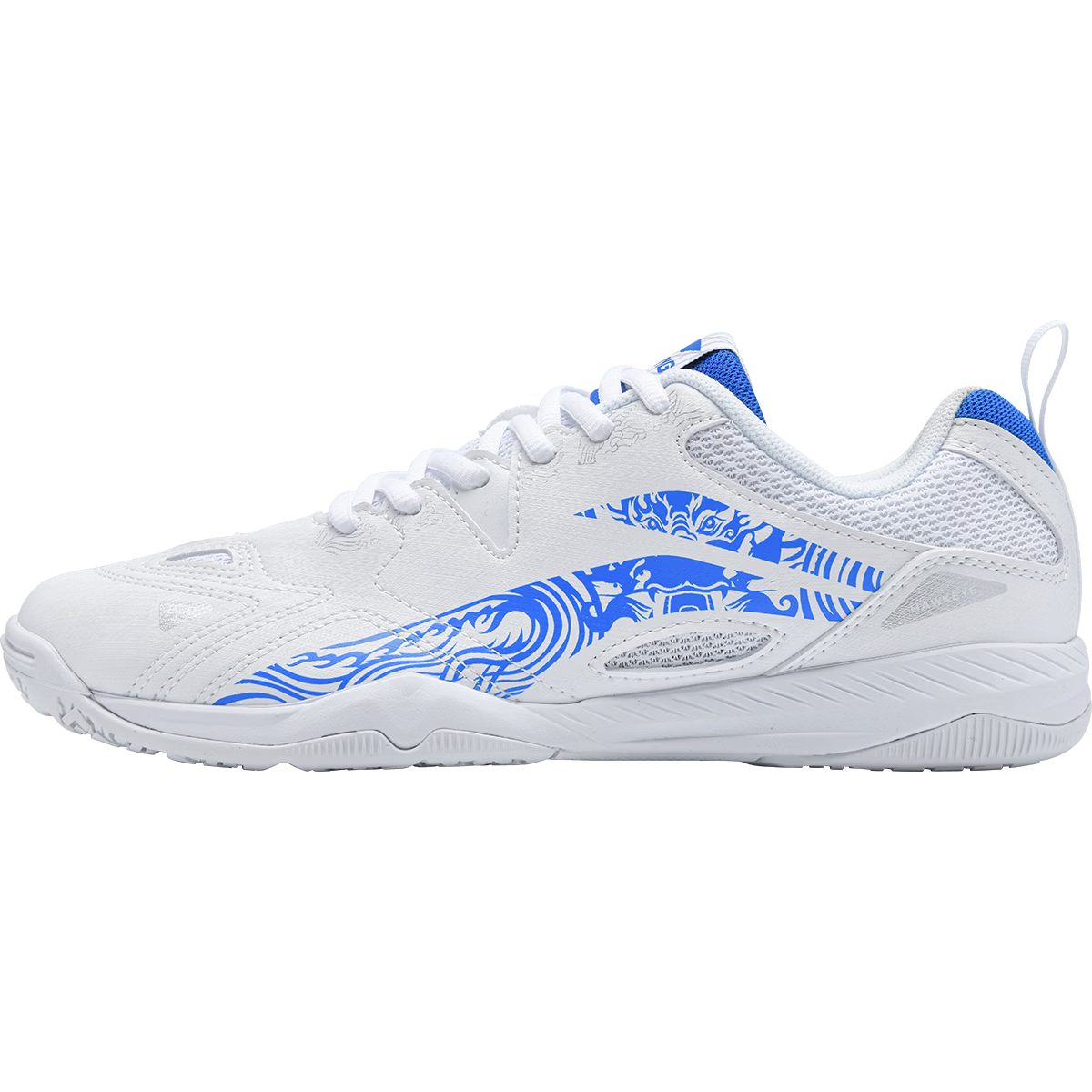 LI-NING Table Tennis Shoes Badminton Shoes Eagle Eye 2.0 National Team Competition Training Shoes White/Bright Blue Size 38