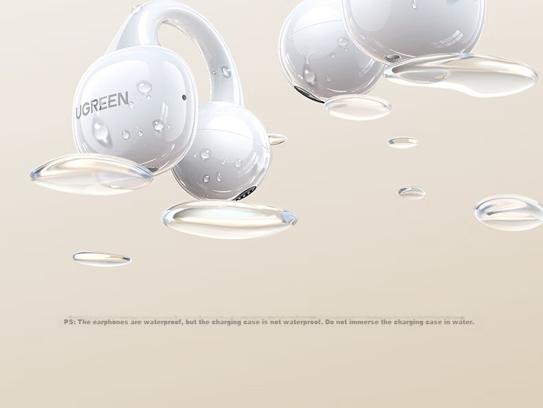 UGREEN Bluetooth Earphones H6 Magic Semi-In-Ear Adaptive Noise Cancelling Smart Touch Screen Wireless Sports Running Gaming Earbuds Compatible with Apple Huawei Xiaomi Gift 31