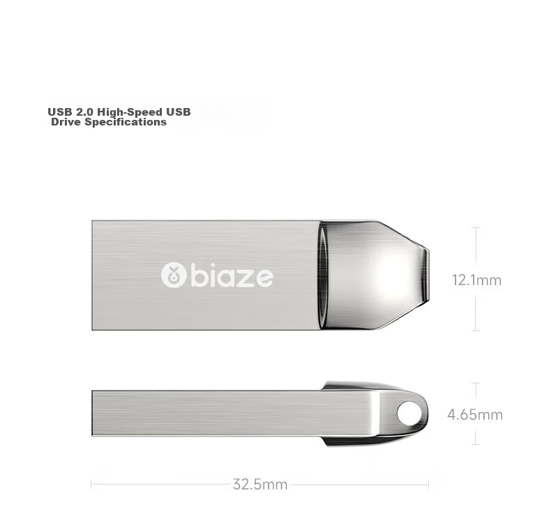 BIAZE 4GB USB Flash Drive, USB2.0 Bid And Tender USB Drive, Plug And Play, Stable Read And Write, Enterprise Bid Assistance Flash Drive, UP014-Black 8