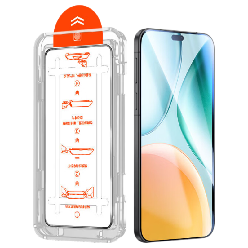 Mingying Huawei Nova10SE Tempered Glass Screen Protector Full Coverage HD Transparent Anti-Drop Dust-Free Installation Box (2 Pieces)