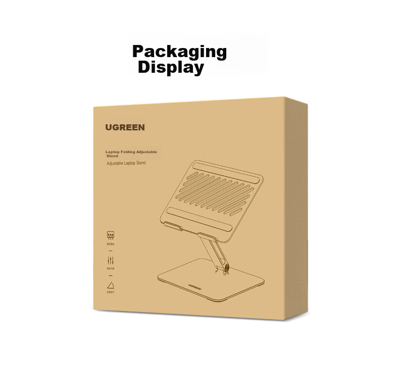 Ugreen Laptop Stand Adjustable Aluminum Cooling Riser Compatible with Apple MacBook Huawei Lenovo Legion Xiaoxin 14