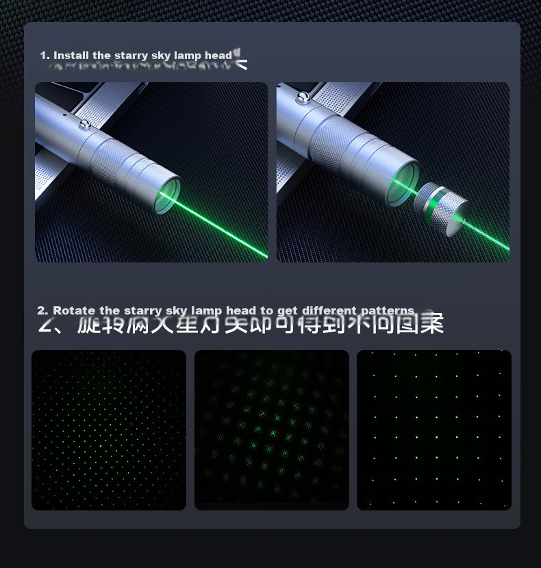 SupFire RJ02 Green Laser Pointer Long-Range Outdoor Rechargeable Laser Light Sales Teaching Pointer Flashlight Star Pointer 10