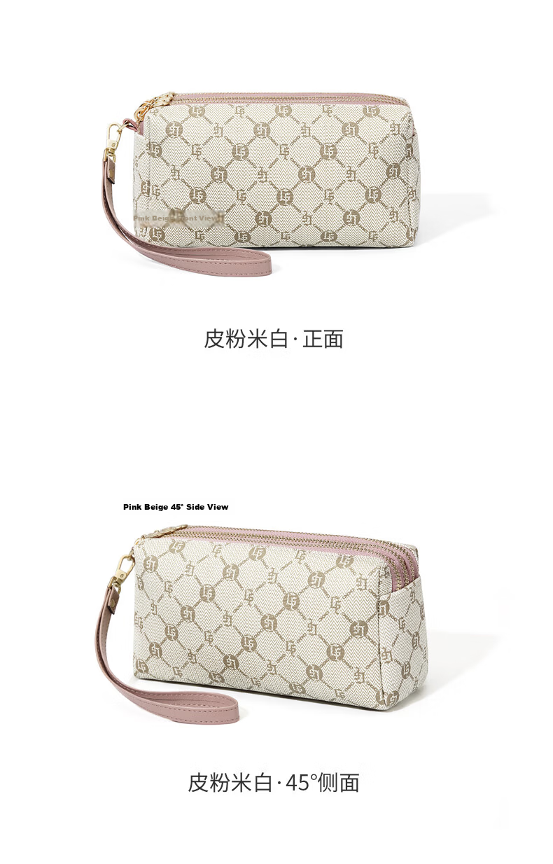 GOLF Handbag, Women's Purse, Large Capacity, Double-Layer Clutch, Long Coin Purse, Card Holder, Phone Pouch, Fashionable Bag 19