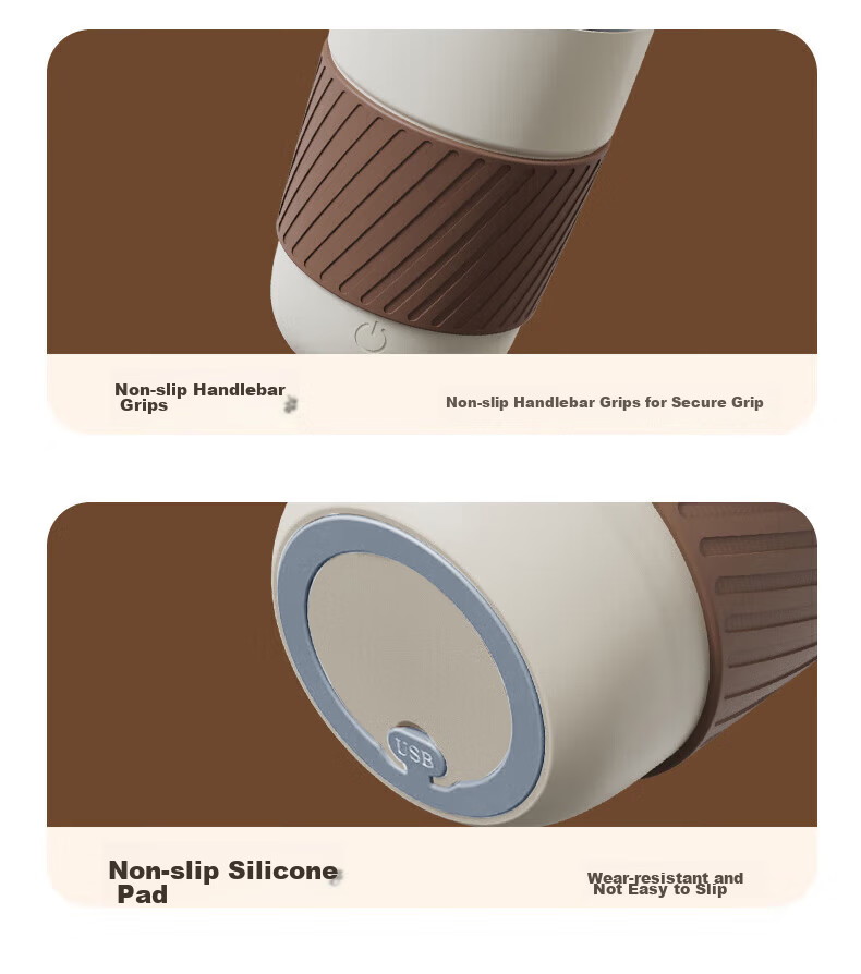 Xiduomi Automatic Stirring Cup, Rechargeable Coffee Mug, Electric Cup, Magnetic Rotating Cup, Soy Milk Powder, Black, 420ml 18