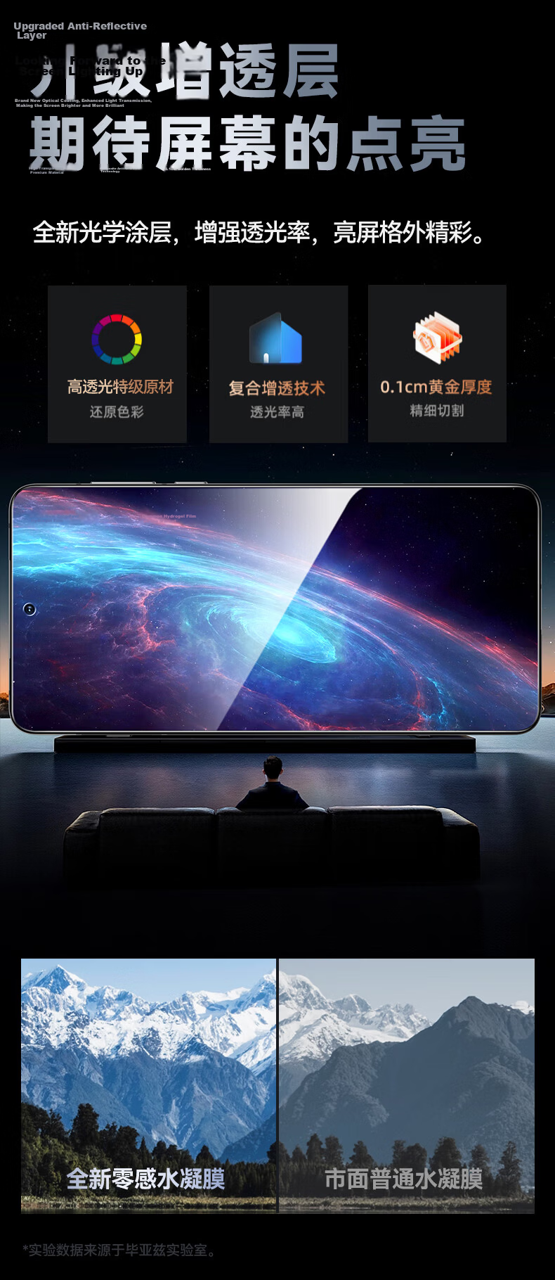 BIAZE [Full Screen Nano 2 Pieces] Compatible with OPPO Find X8 Pro Hydrogel Film Find X8 Pro Phone Screen Protector HD Non-Tempered Anti-Scratch Anti-Fingerprint JM377 10
