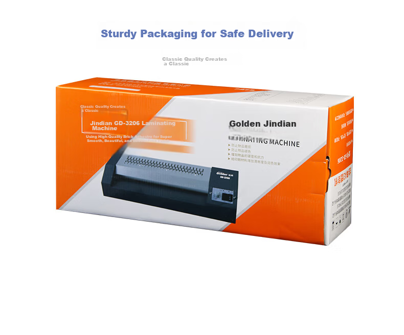 GOLDEN GD-3206 Laminator A3/A4 Universal Photo Laminator for Home And Office Use, Photo ID Card Driver's License Lamination Machine, Cold And Hot Laminating Packaging Machine 11