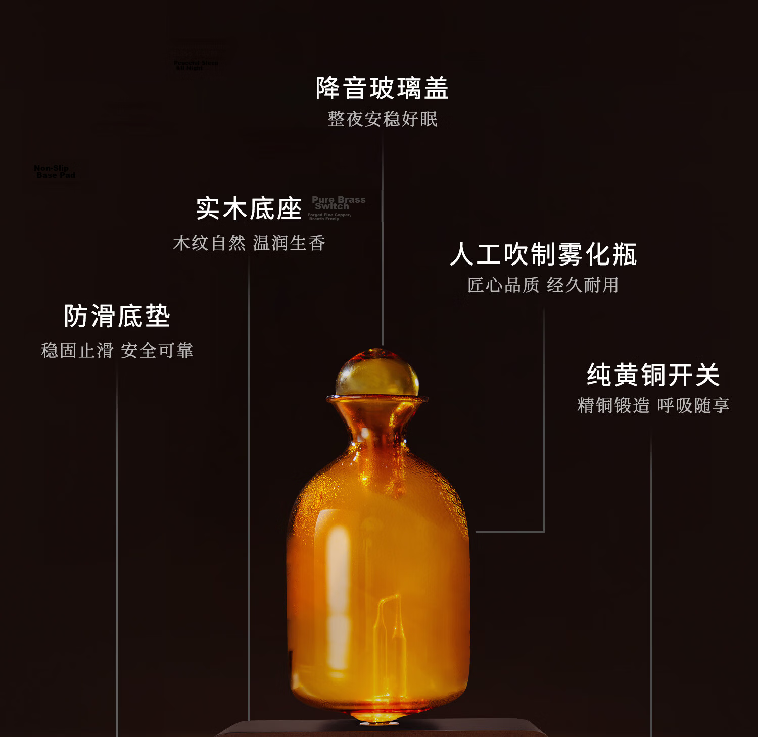 Jupiter & Venus Luminous Cool Scent Home Rechargeable Waterless Essential Oil Diffuser Aromatherapy Machine Teacher's Day Wedding Gift for Friends 6