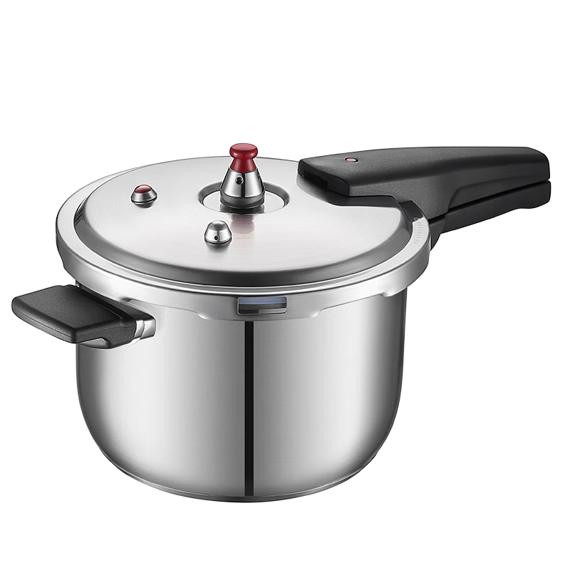 ASD High-Pressure Cooker Explosion-Proof 304 Stainless Steel Household Pressure Cooker Gas Stove and Induction Cooker Compatible 24cm YS24A13WG