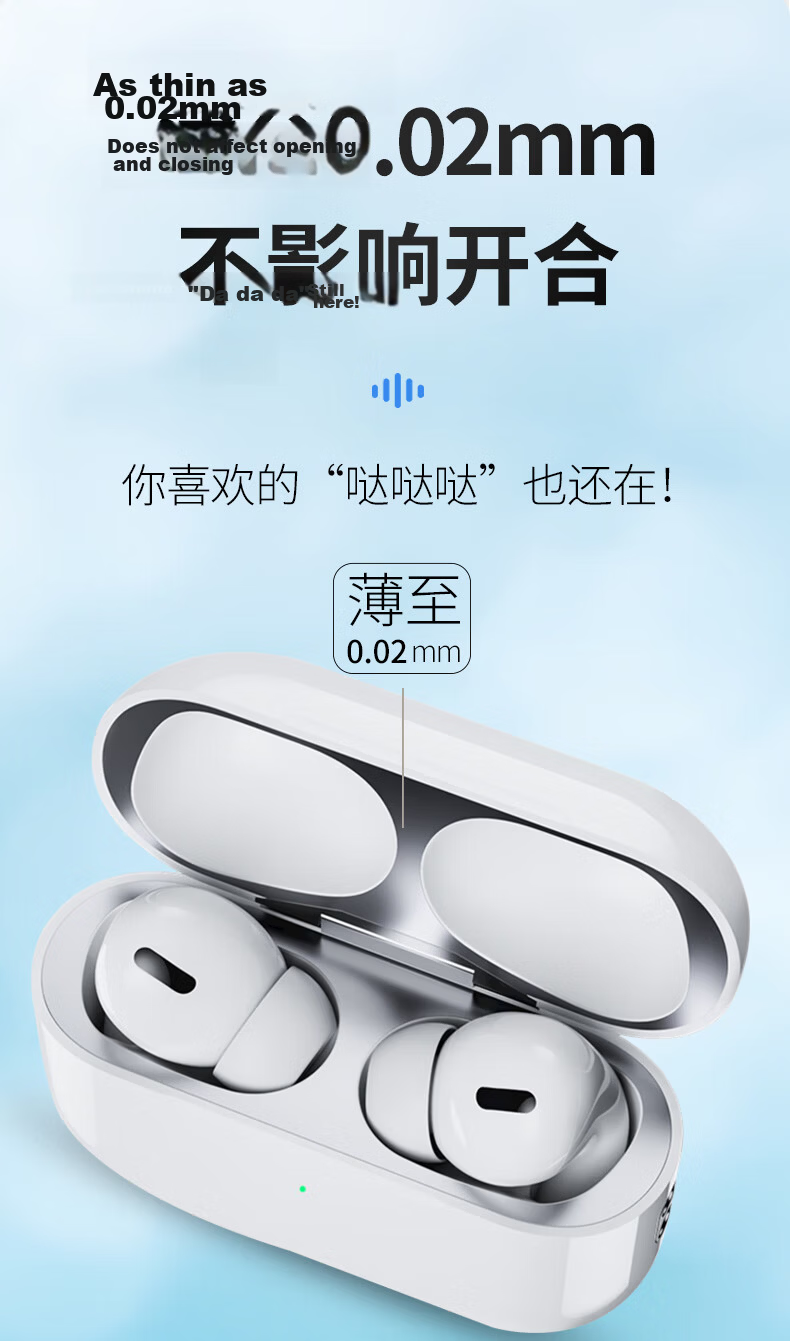 Masentek Metal Dustproof Protective Film Sticker for Apple AirPods 3rd Generation Wireless Bluetooth Charging Case Pro 1/2/4 Cleaning Accessories 6