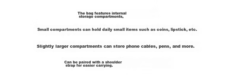MUJI Modular Storage Bag Digital Accessories Organizer Long 25x18x7.8cm 11