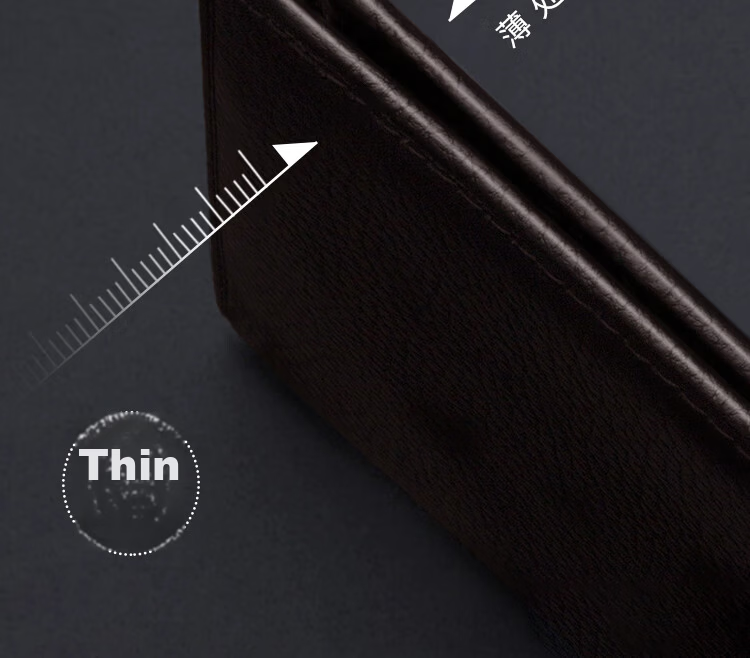SEPTWOLVES Men's Wallet Genuine Leather Short Card Holder Birthday Gift for Dad Boyfriend Husband Practical Anniversary Present 12