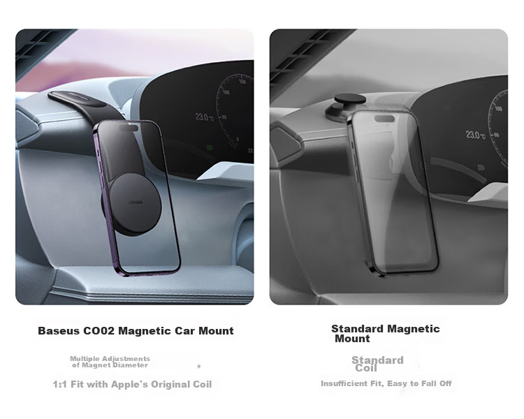 BASEUS Car Magnetic Phone Holder for Vehicles 9