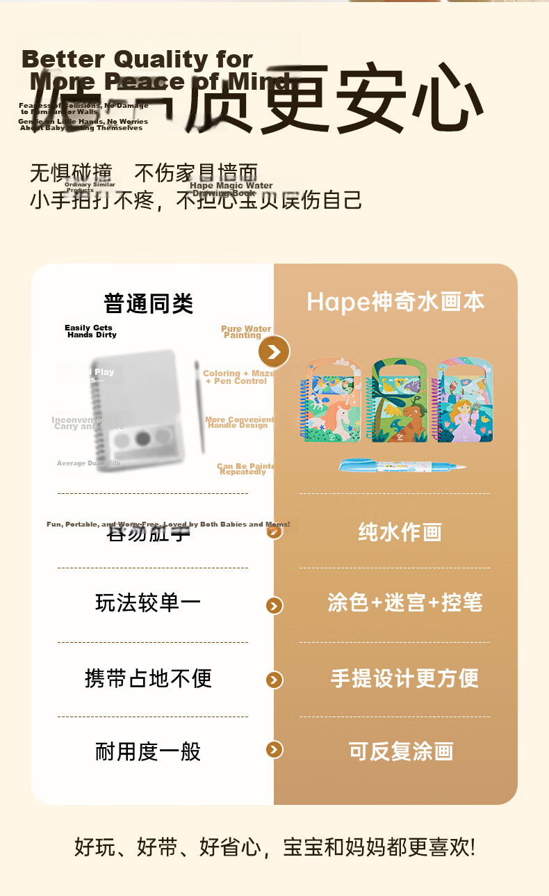 Hape (Germany), Early Education Pocket Toy, Holiday Gift, Children's Magnetic Handheld Fishing Game Box E0477 6