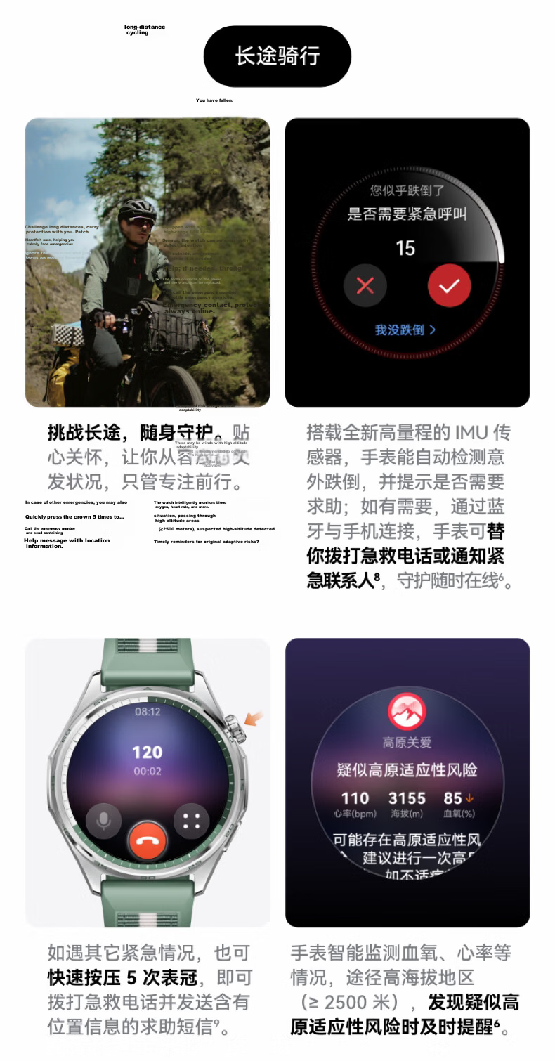 HUAWEI WATCH GT 6 Flowing Purple 41mm Smartwatch Multi-Dimensional Emotional Health New Cycling Experience Huawei GT6 Watch GT5 Upgrade 20