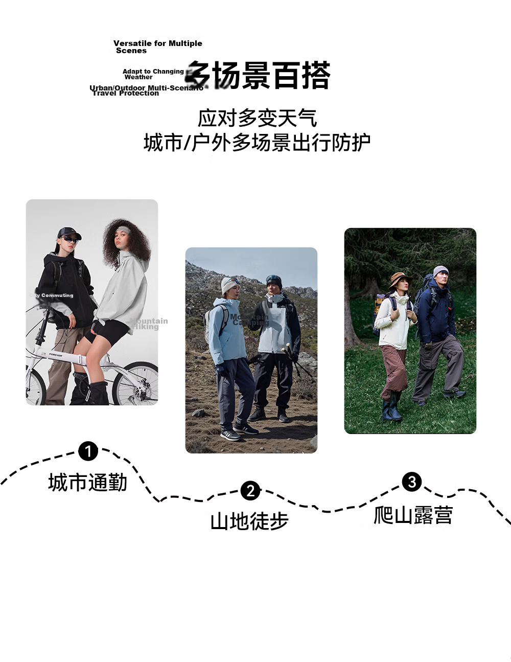 Pelliot Zhao Lusi Same Style Shan Ye Classic 2.0 Three-In Jacket, Autumn And Winter Women's Waterproof Coat, 12340106, White, Size L 13