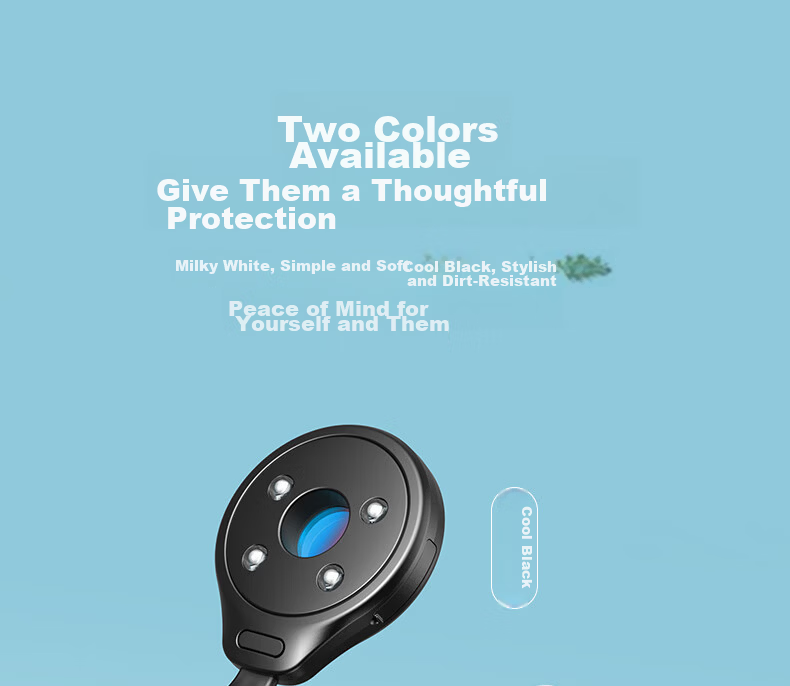 UGREEN Hotel Camera Detector Anti-Spy Infrared Scanner Rechargeable Portable for Hotel Guesthouse Black 21
