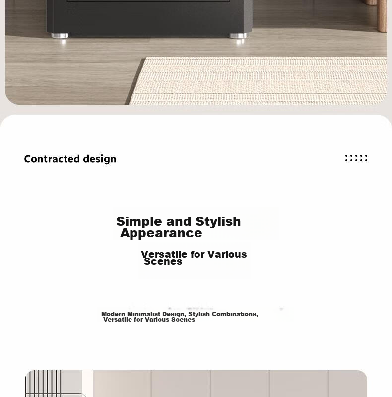 Deli Home Safe Electronic Password Office Financial Use All-Steel Anti-Theft Anti-Move Wardrobe Compatible Hongya Series 45cm Black AE64-M 25