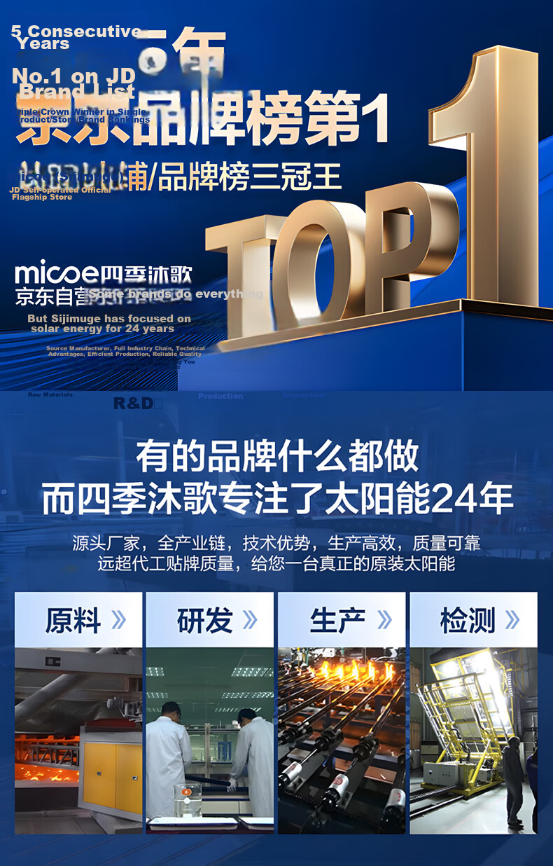 MICOE Eye Protection Lighting LED Ceiling Light for Living Room, High Color Rendering Index, Anti-Blue Light, Zhongshan Lighting White Jade Series 1