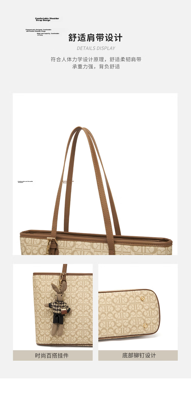 RED DRAGONFLY 2026 New Women's Handbag, Shoulder Bag, Large Capacity Tote Bag, Handheld Bag, Birthday Gift for Mom 8