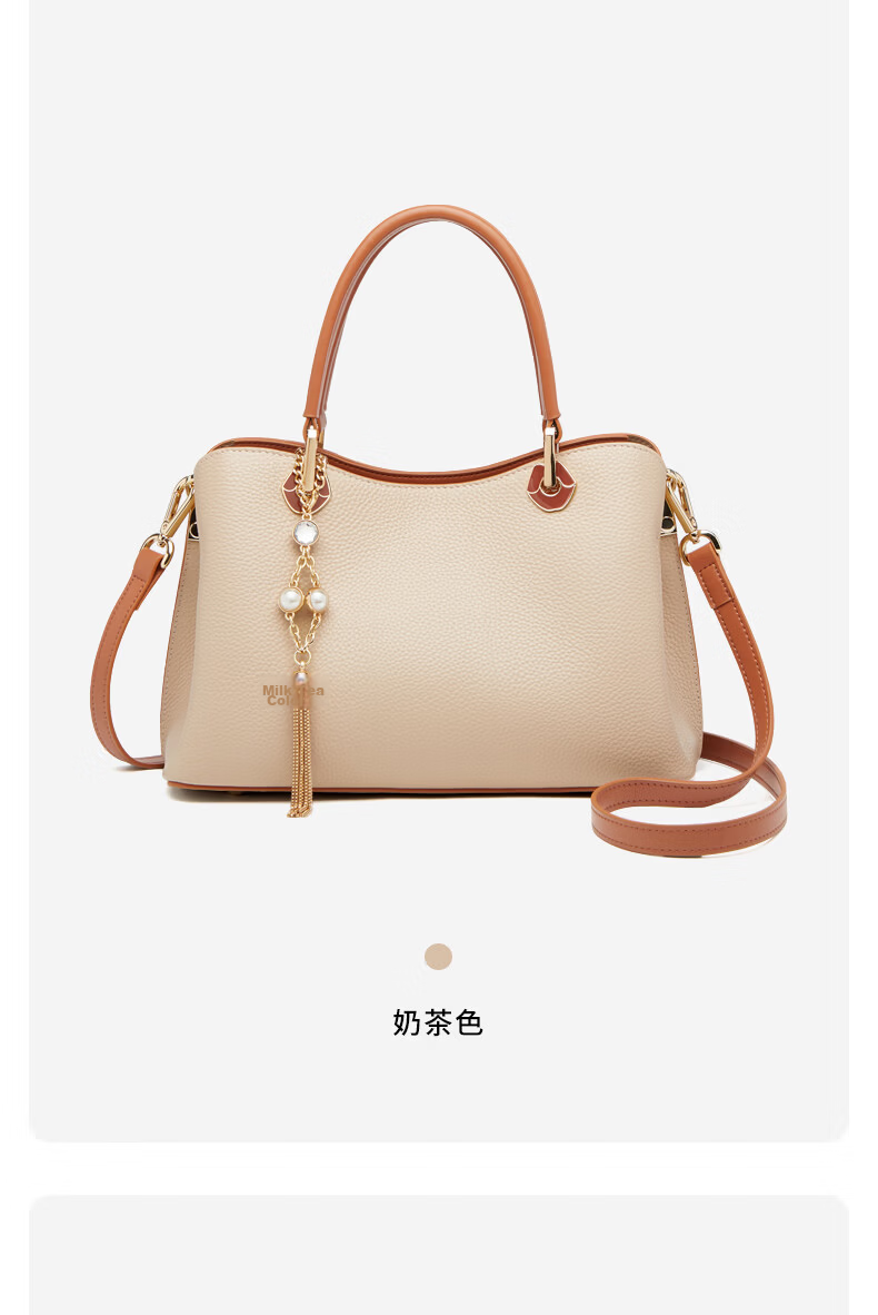 Zhur [Yang Zishan Same Style] 2026 New Leather Handbag for Women Birthday Gift for Wife 17