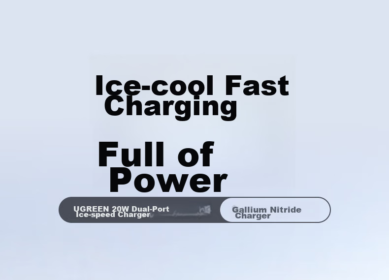 UGREEN 20W Dual-Port GaN Charger Multi-Port Fast Charging Adapter Compatible with Apple iPhone 17/16/15/Pro Max/Air Huawei Xiaomi USB/Type-C Plug 1