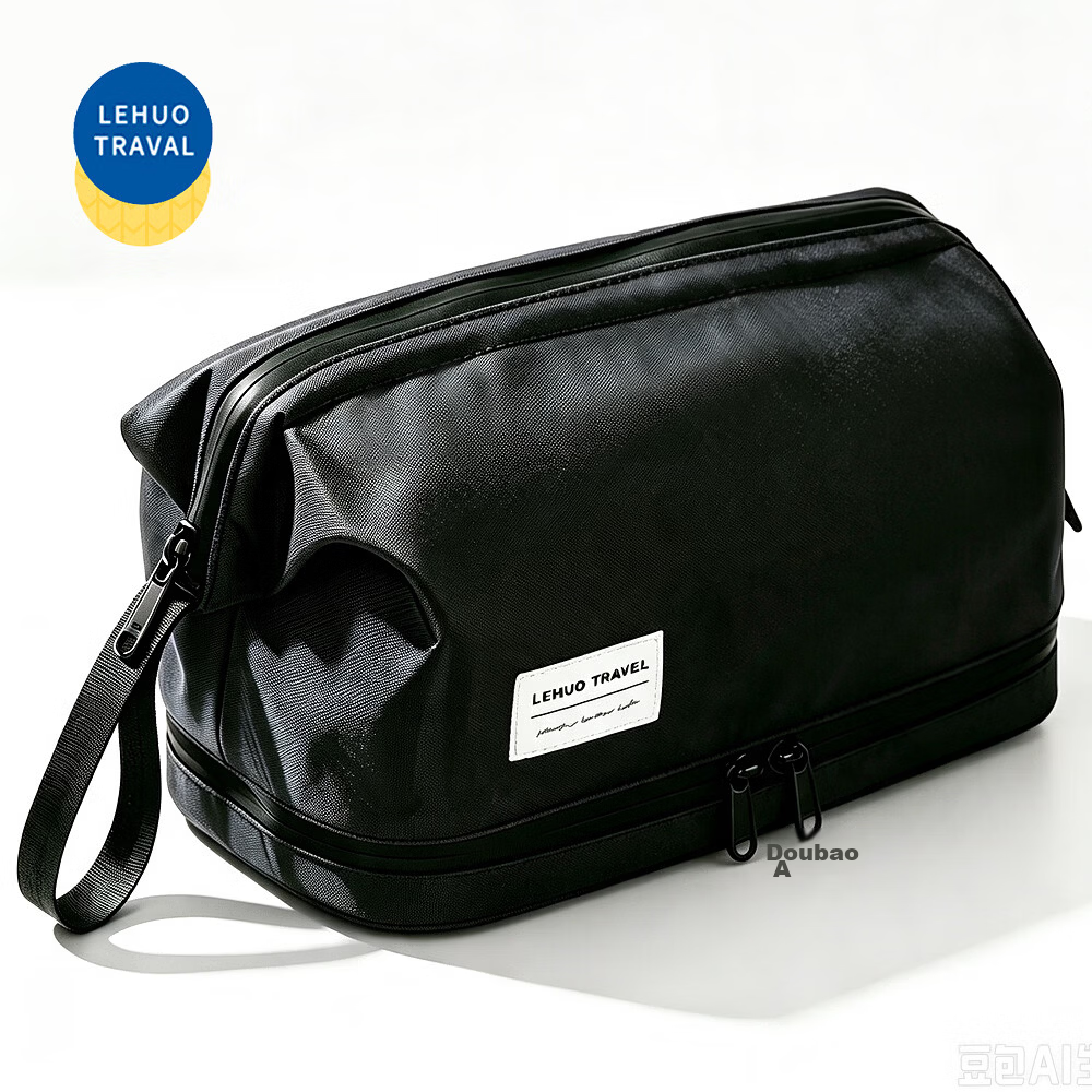 LOHAS Travel Toiletry Bag for Men Large Capacity Portable Waterproof Travel Shower Makeup Storage Bag