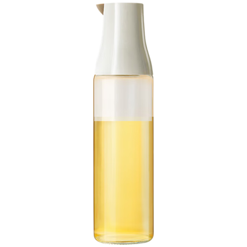 JD Original Glass Oil Dispenser Bottle, Non-Stick Condiment Soy Sauce Container for Kitchen And Home Use, Food-Grade, 500ml