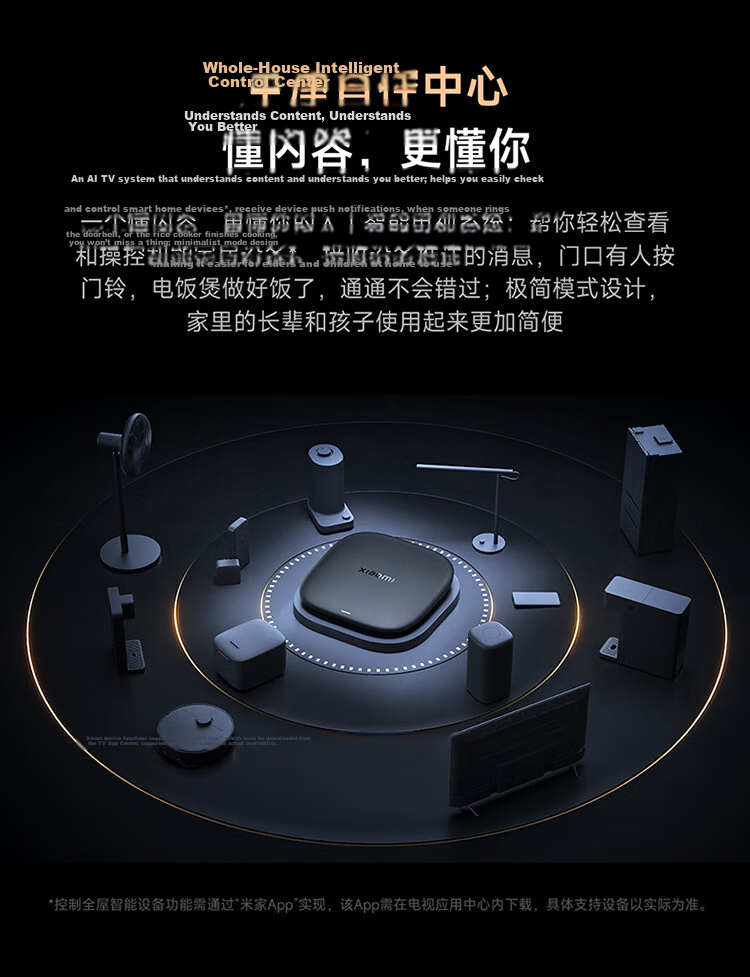 MI Piaopiao 4K High-Definition Screen Mirroring Device, True 4K Ultra-High Definition, High-Speed 5G Bandwidth, Multi-Device Connection, Enterprise Screen Mirroring Device 9