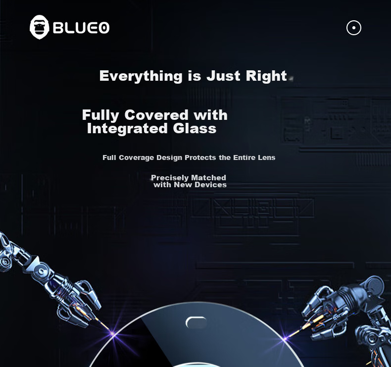 BLUEO AR Anti-Reflective Lens Protector for Huawei Mate60 Rear Camera High-Transparency Shockproof Phone Protective Film 4