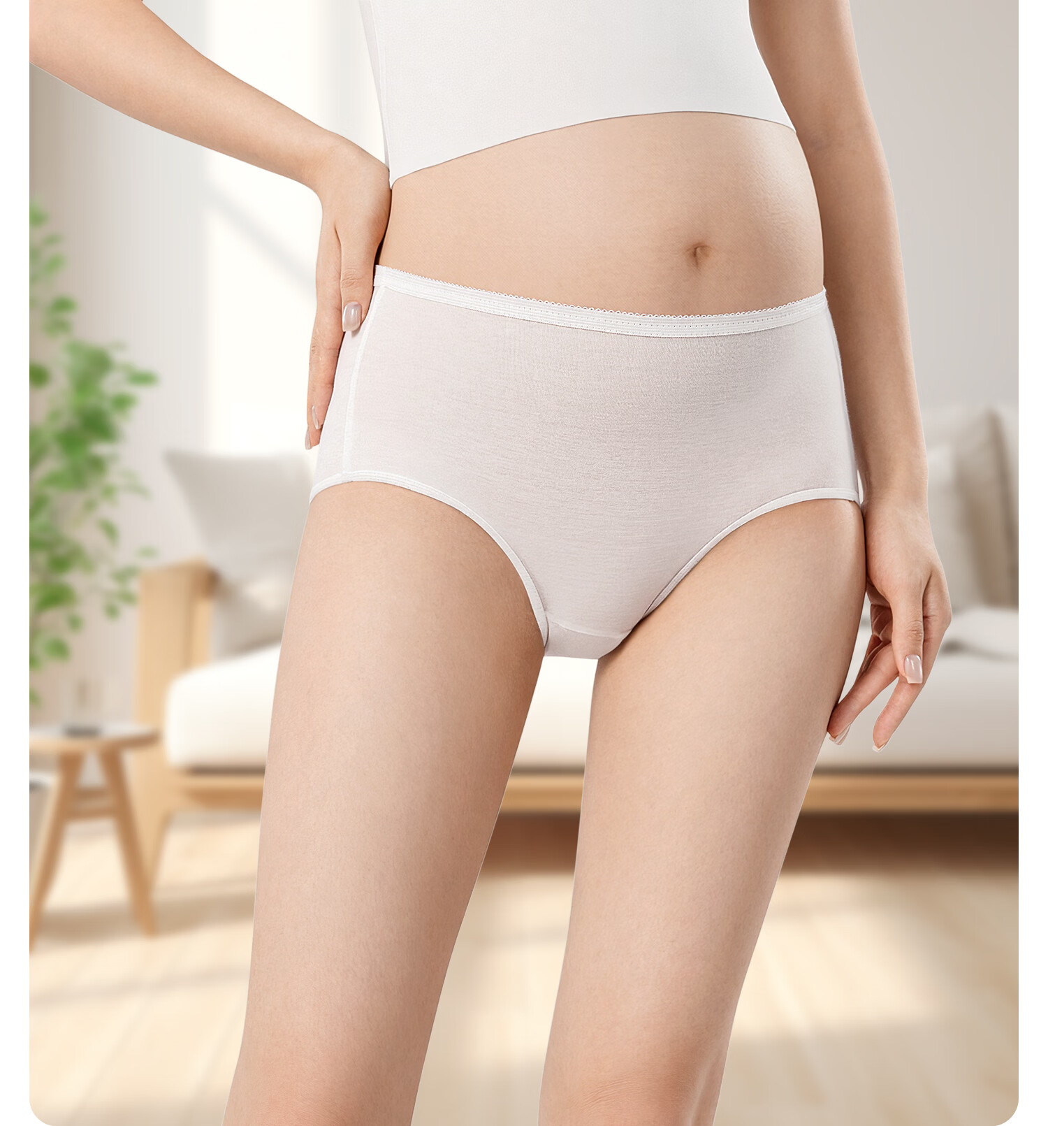 BADIGAO Disposable High-Waist Cotton Maternity Postpartum C-Section Underwear Shorts Day-Use 5XL 9