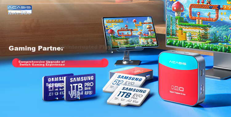 SAMSUNG 512GB TF (MicroSD Express) P9 Solid State Storage Card for Switch 2 Game Console, Sports Camera, Drone Memory Card, 800MB/s Read Speed 2