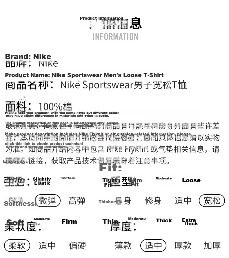 NIKE Men's Short-Sleeve T-Shirt, Middle School Entrance Exam Blessing Gift, Exam Perfect HF6594-474 Blue L 6