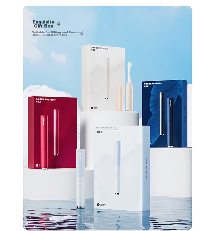 Hongmengzhixuan Li Bobo Smart Toothbrush 3 Pocket Enjoyment Edition, Electric Toothbrush, Portable Travel Toothbrush, Disinfection And Sterilization, Birthday Gift, White 20