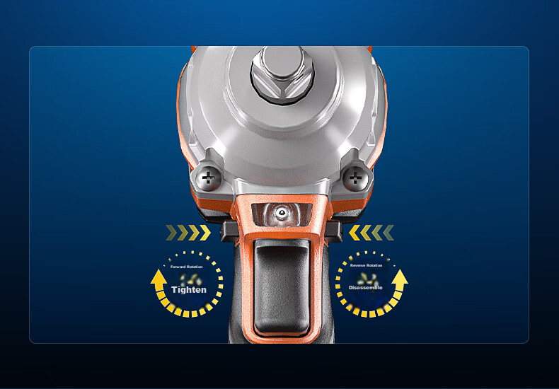 Dongcheng Lithium Battery Brushless Electric Wrench, High Torque Impact Wrench, Tire Removal, Scaffolding, DPB518BD 15