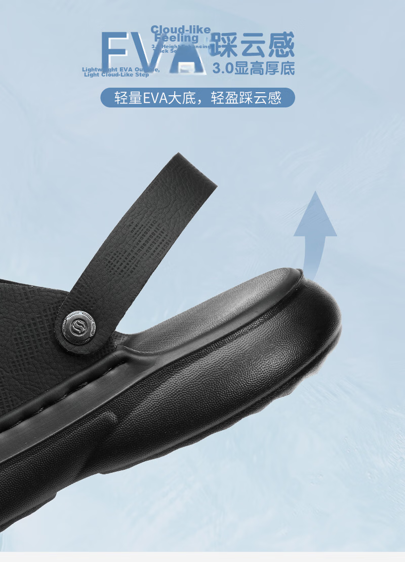 CARTELO Summer 2026 New Men's Leather Breathable Sandals Outdoor Slippers Odor-Free Beach Shoes K902 Black Size 40 5
