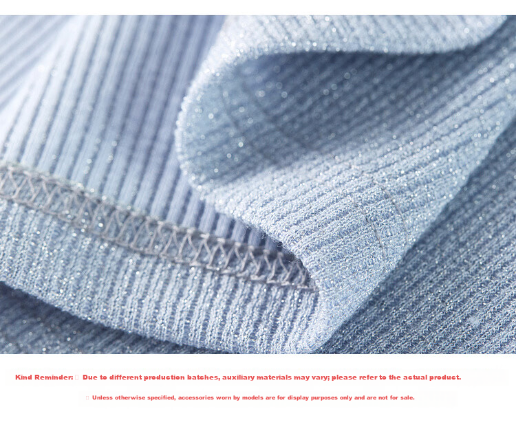 Shangdu Bila Off-Shoulder Boat Neck Double Needle Stitching T-Shirt for Women Summer Elegant Commuter Stretch Ribbed Knit Top 22