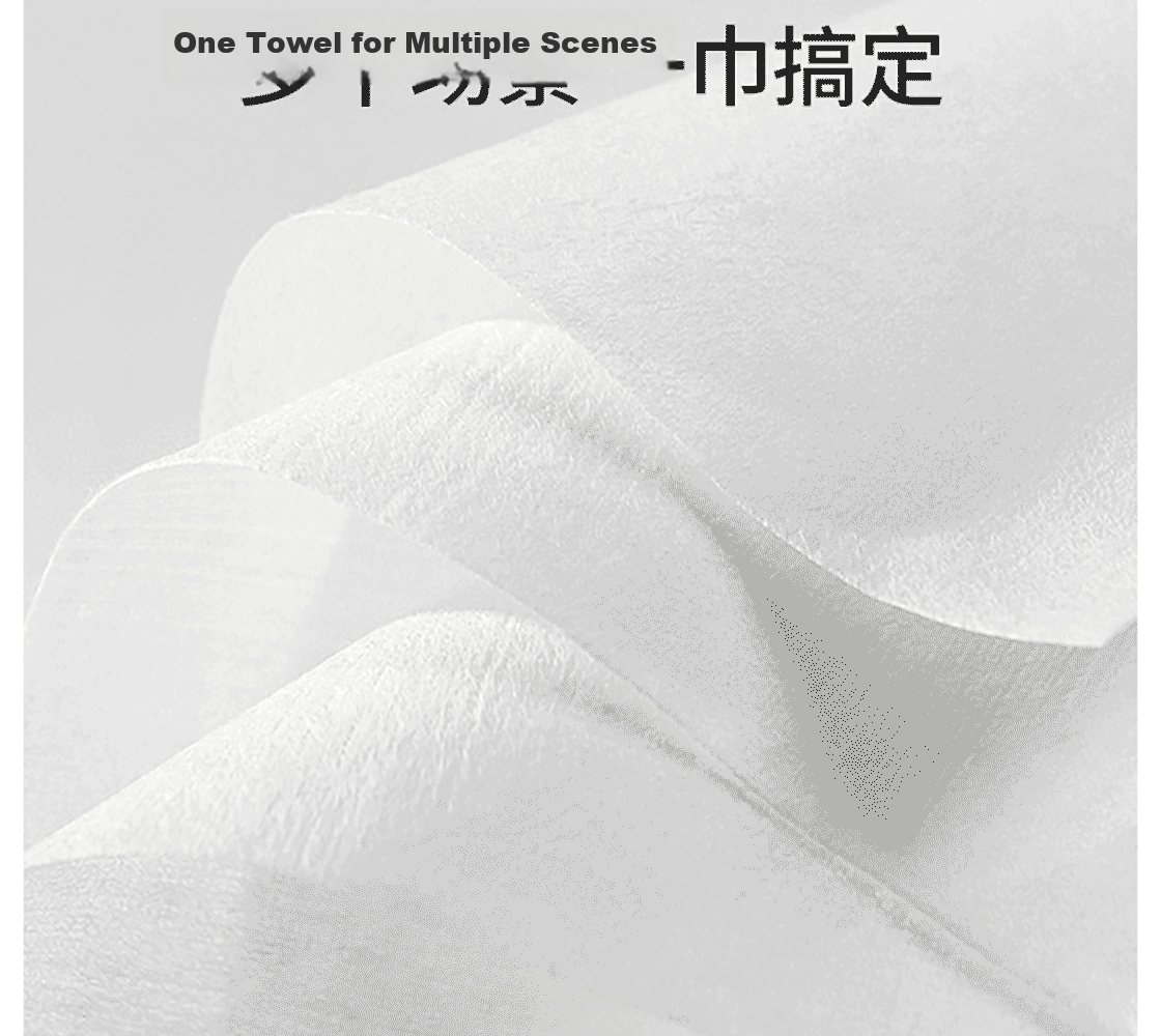MINISO Disposable Face Towels, Soft Cotton Wipes, Wet And Dry Use Facial Cleansing Wipes, Pure Cotton, 120 Sheets * 3 Packs 13