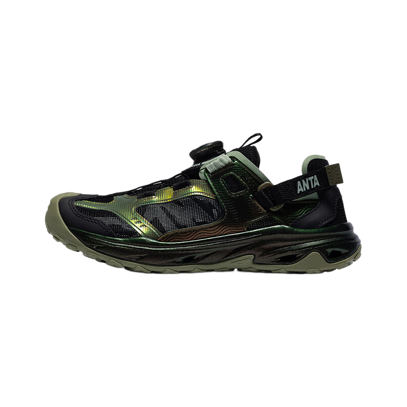 Anta Kids Sports Sandals Boys Big Kids 2026 Summer Breathable Lightweight Water Shoes PRO Beach Sandals A12626908