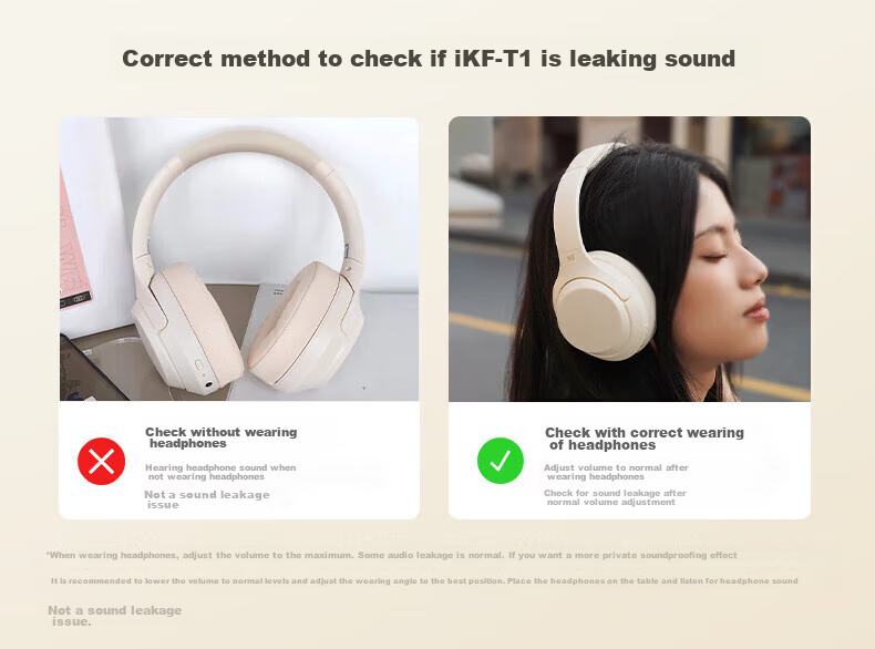 IKF T1 Max Active Noise Cancelling Headphones Bluetooth 2026 New Model Bluetooth 6.0 Wireless Wired HIFI Sound Quality Gaming Low Latency Ultra-Long Battery Life Cloud Rock White 3