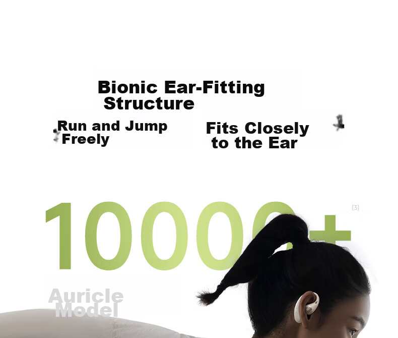 Baseus BF1 Bluetooth Earphones Open-Ear Sports Running Long Battery Life Call Compatible with Apple Huawei Phones 14