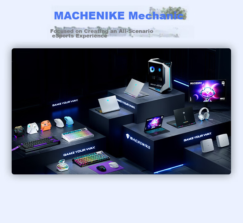 Mechanic F1 White Dual 8K Wireless Gaming Controller FPS Esports Ultra-Low Latency Large Grip Controller for Steam TV PC Online and PC Games CS2 Dota Shadow Blade Zero Gift 25