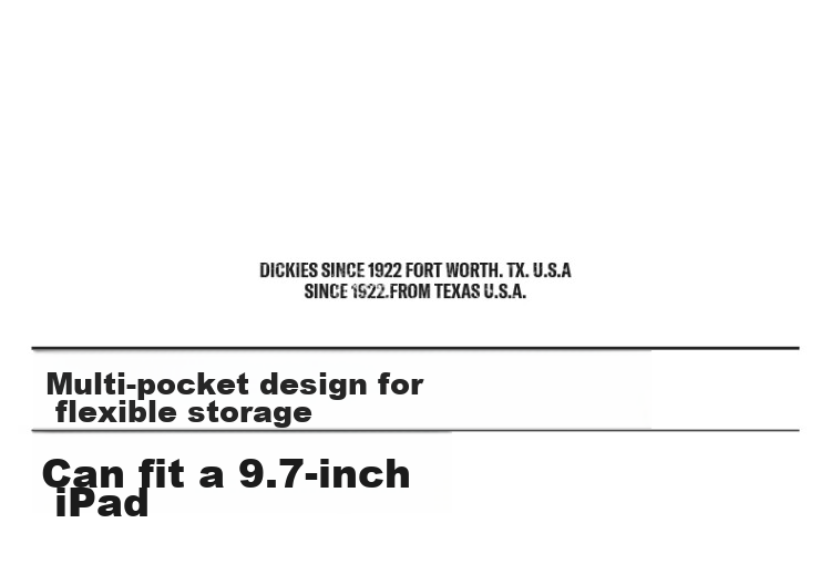 Dickies Men's Large Capacity Crossbody Bag Student Shoulder Bag Multi-Compartment Versatile Commuter Outdoor Casual Travel Sling Bag 11