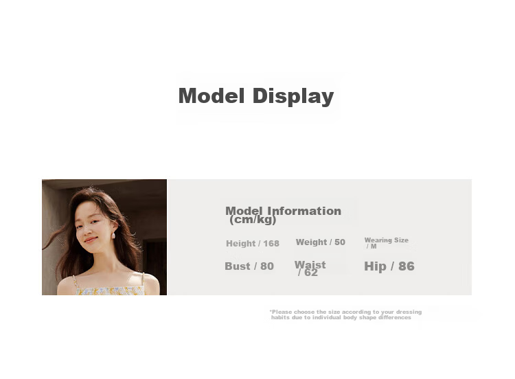 INMAN Floral Dress | Waist-Cinching Spaghetti Strap Floral Dress 2026 Summer New Women's Vacation Dress Klein Blue L 17