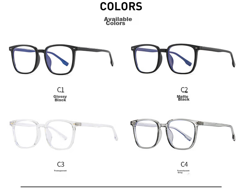 LESCA LUNETIER Gm Black Frame Glasses for Men, Prescription Available, Square Thick Frame, Cool And Stylish, Anti-Blue Light, Large Face, Non-Prescription Eyewear 10