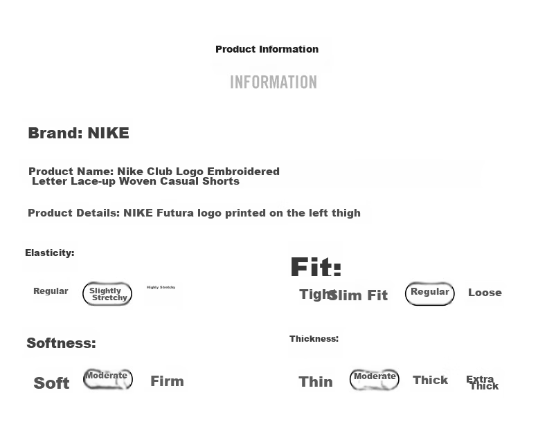 NIKE Men's Sports Shorts, Spring And Autumn Woven Breathable, Cool And Lightweight, FN3308-010, Black, M 8