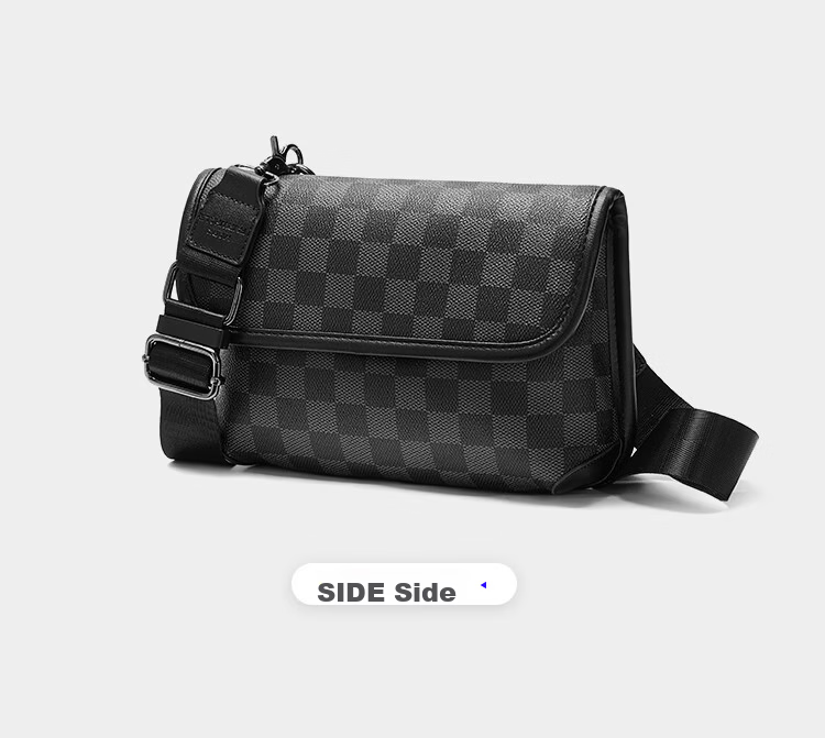 Mark Fairwhale Luxury High-End Crossbody Shoulder Bag Men's Commuter Backpack Chest Bag Portable Small Phone Bag Small Shoulder Bag 15
