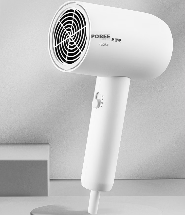 FLYCO Hair Dryer, High-Power Blow Dryer for Home Use, Gentle on Hair, Portable, Hair-Protecting, Suitable for Women's Dormitory, Gift for Girls, Jade Green PH1628 7